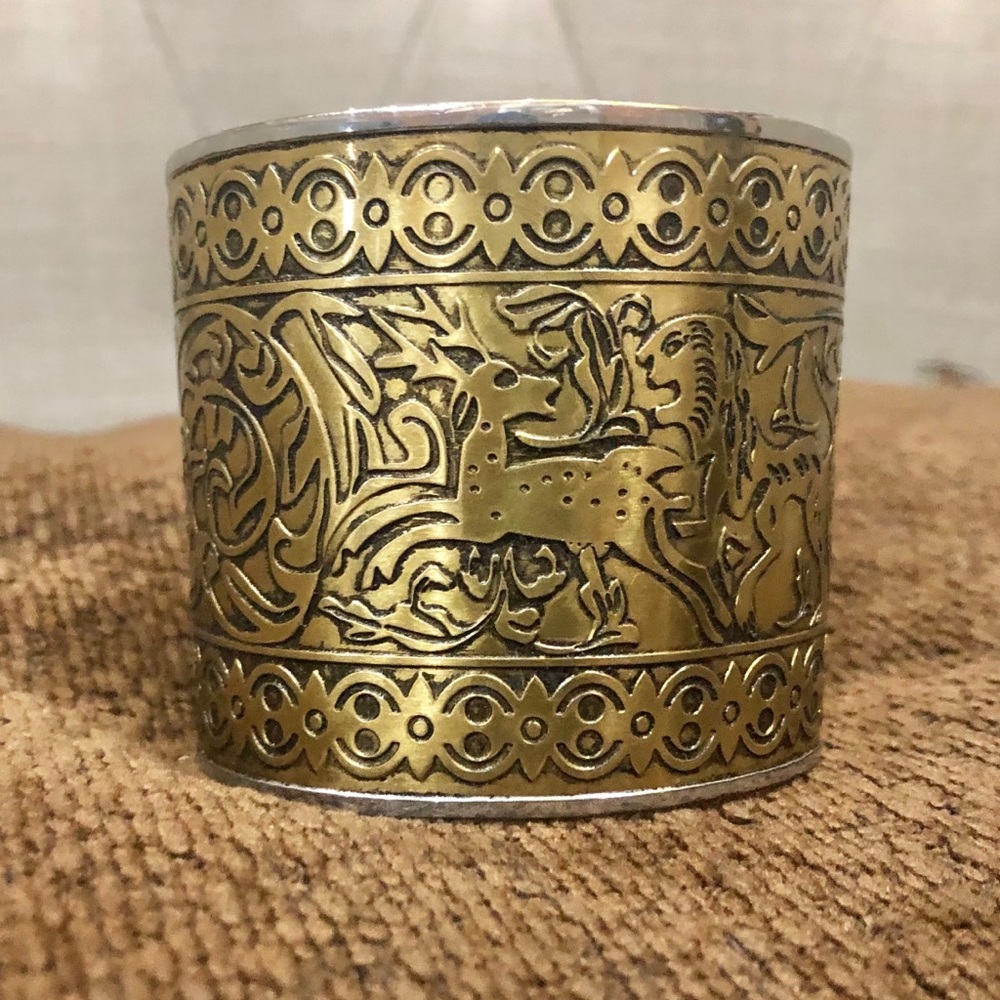 Amy Kahn Russell Bracelet w/ Persian Hunting Scene